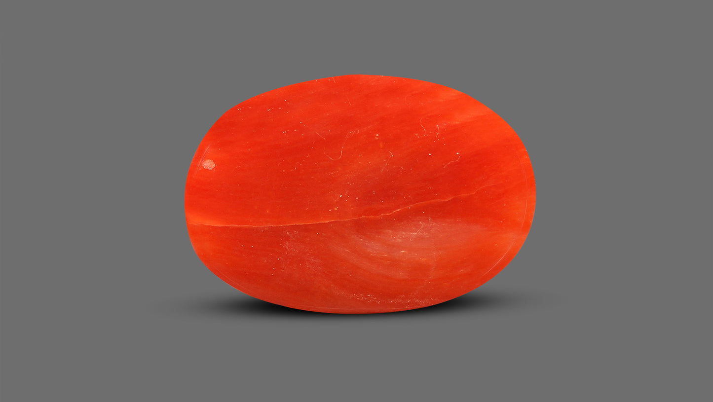 Natural Italian Red Coral (Moonga) 9.50 Carats