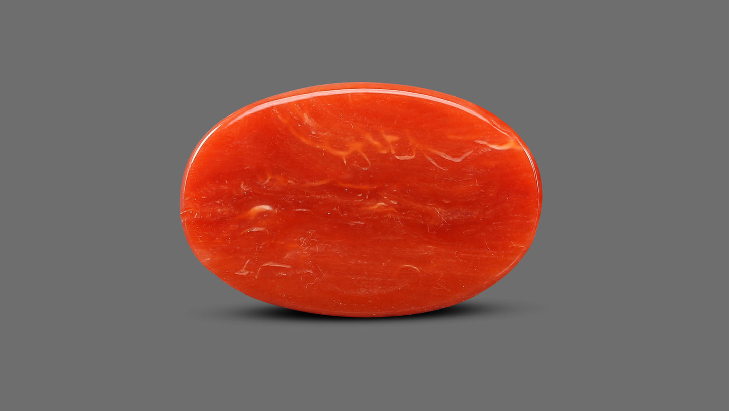 Natural Italian Red Coral (Moonga) 6.56 Carats