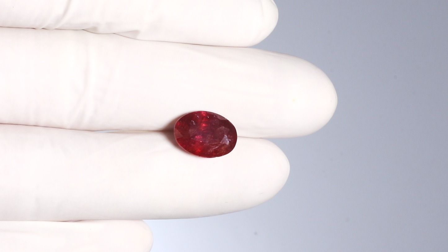 Natural Madagascar Ruby (Manik) 6.67 Carats