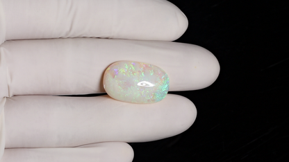 Natural Australian White Fire Opal 12.72 Carats