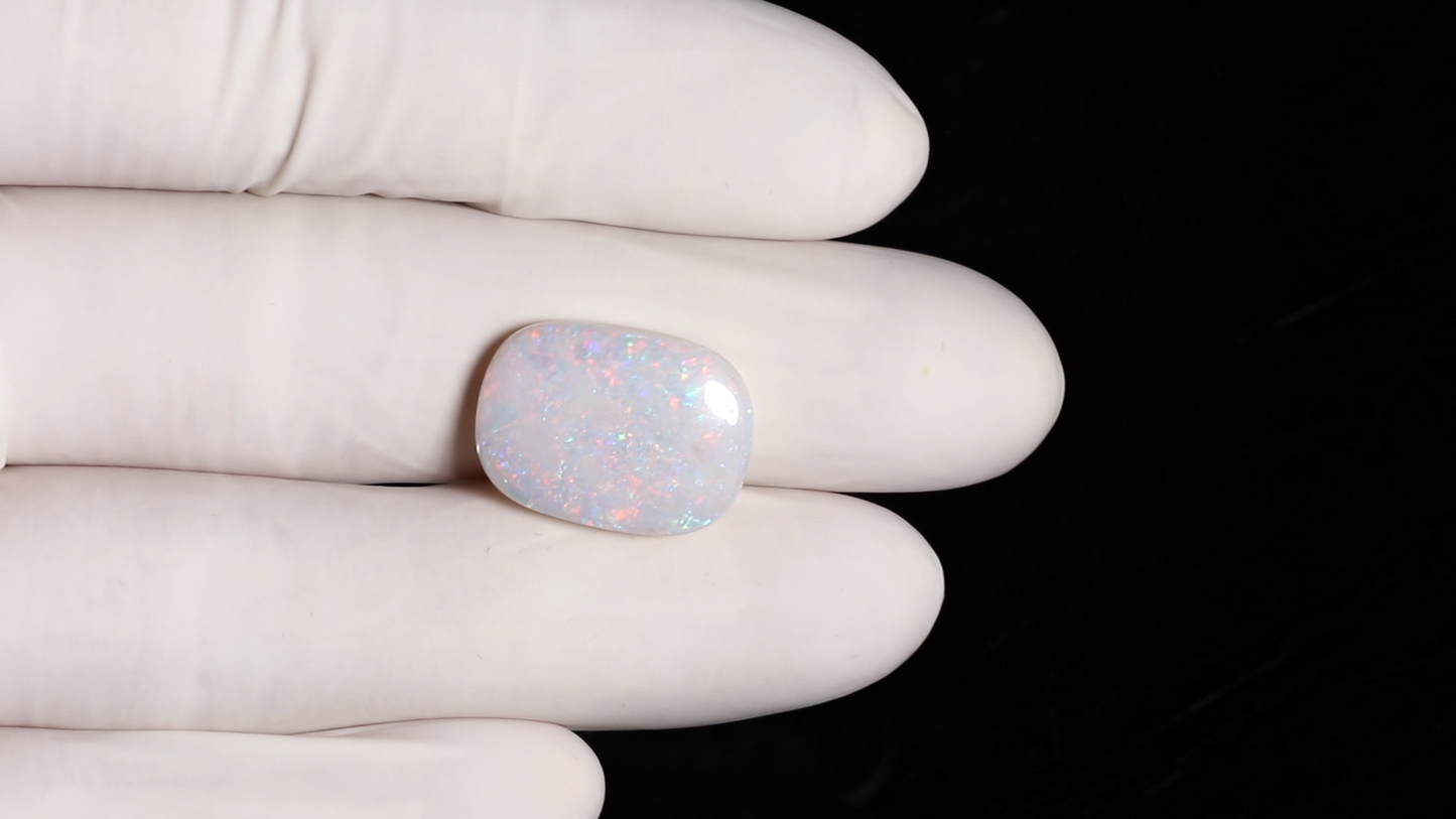 Natural Australian White Fire Opal 10.38 Carats