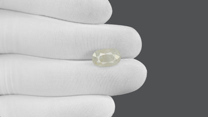Natural White Sapphire 6.57 Carats