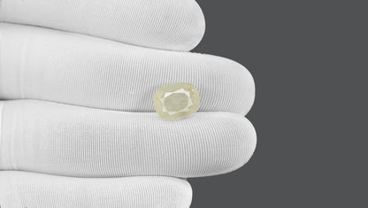 Natural White Sapphire 6.49 Carats