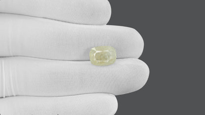 Natural White Sapphire 6.69 Carats