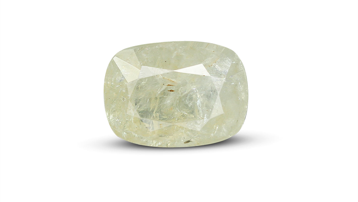 Natural White Sapphire 6.69 Carats