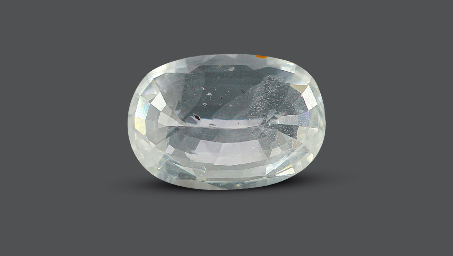 Natural White Sapphire 5.21 Carats