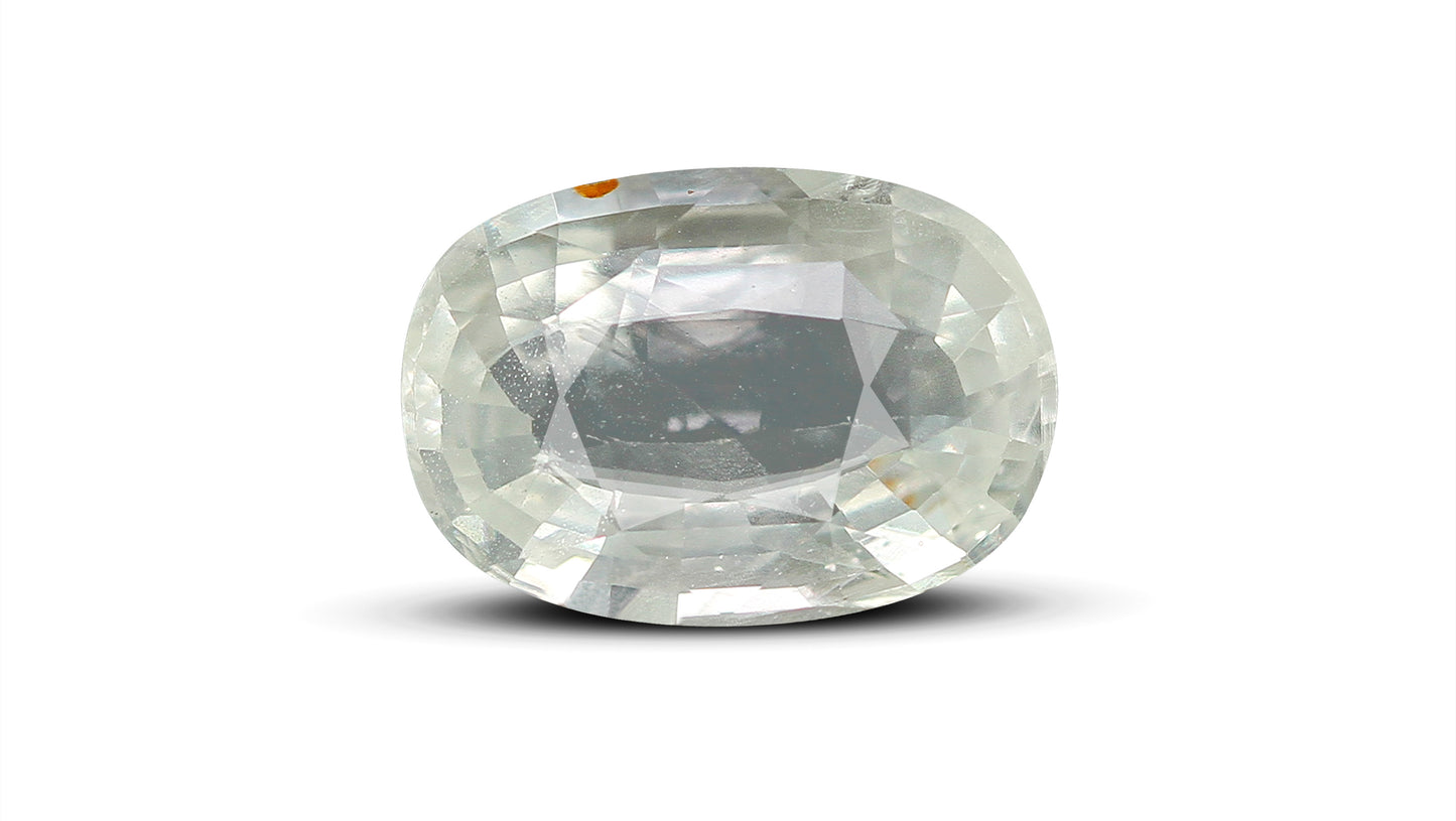 Natural White Sapphire 5.21 Carats