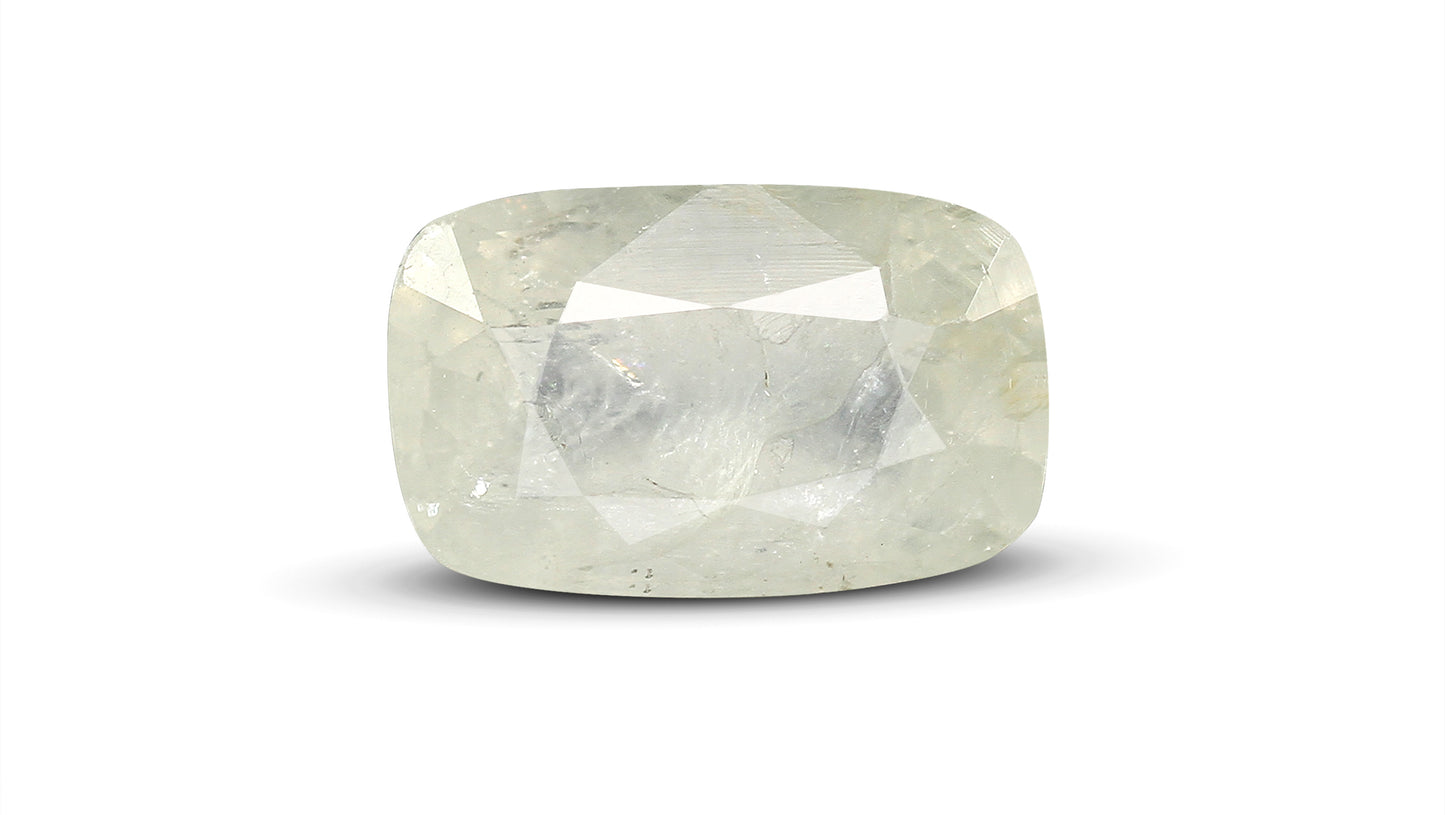 Natural White Sapphire 7.64 Carats