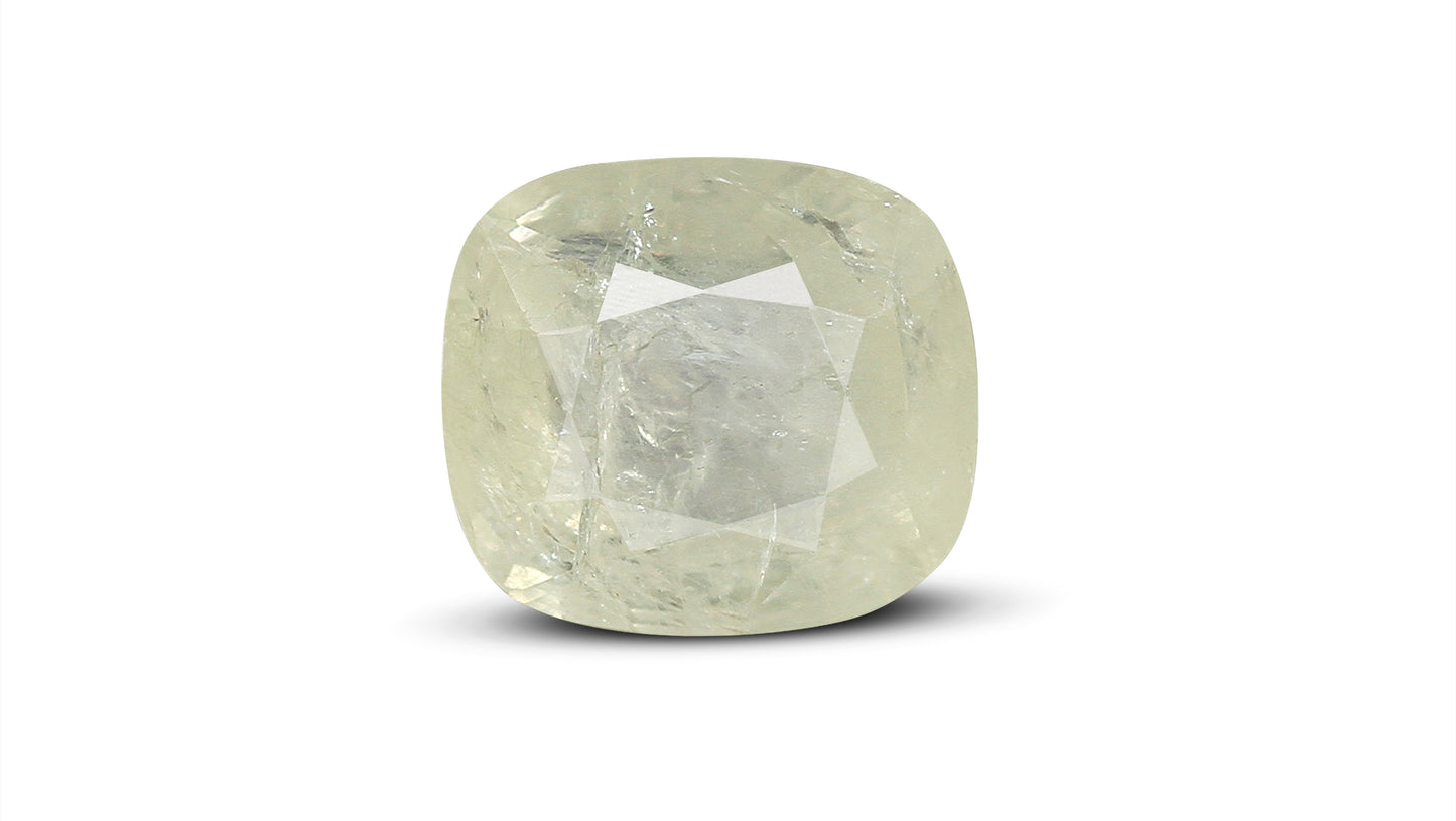 Natural White Sapphire 5.84 Carats