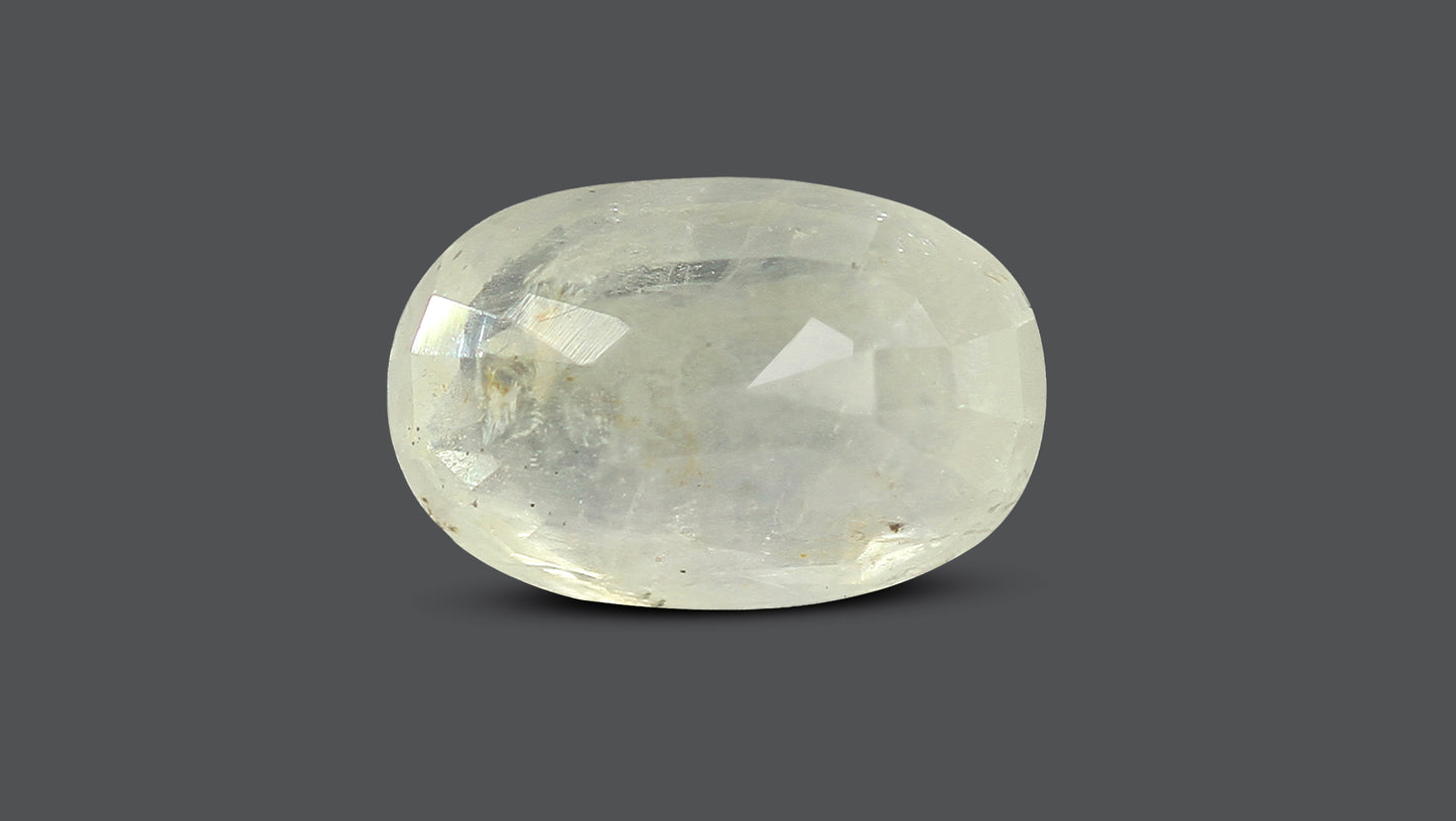 Natural White Sapphire 6.21 Carats