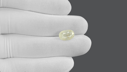 Natural White Sapphire 6.21 Carats