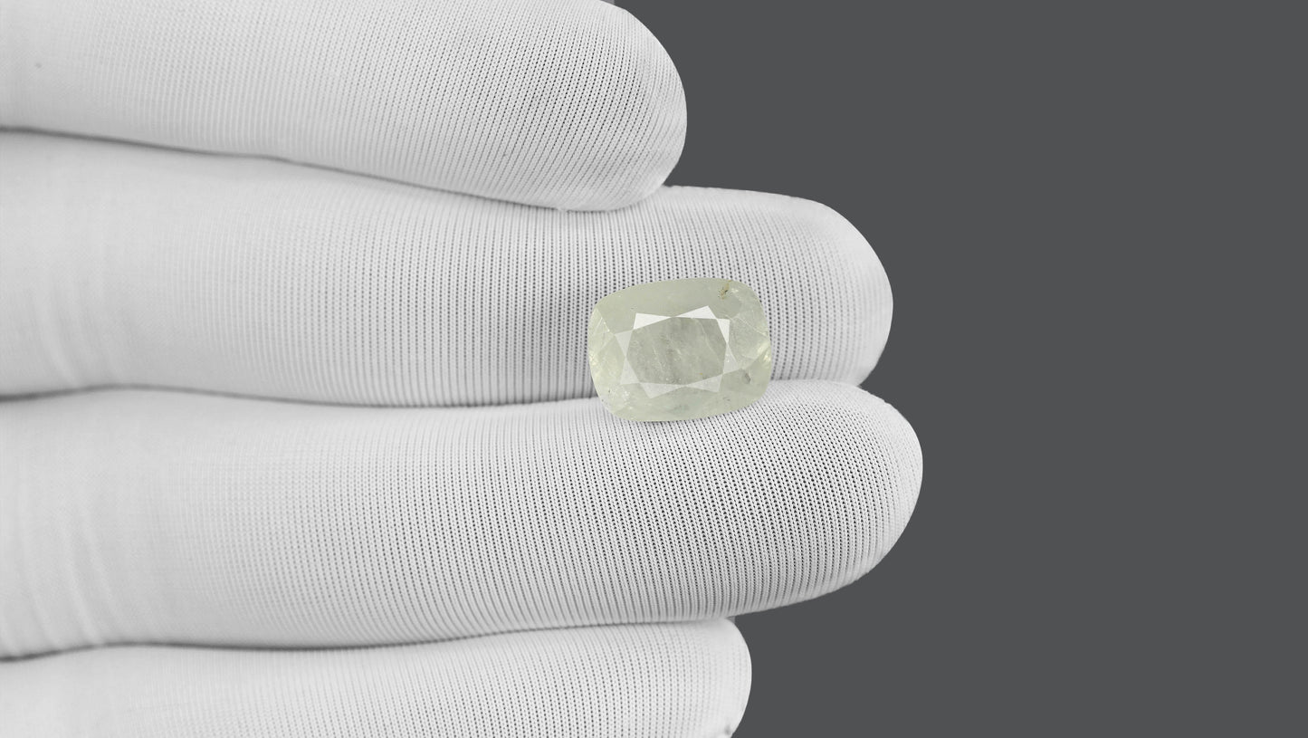 Natural White Sapphire 8.89 Carats