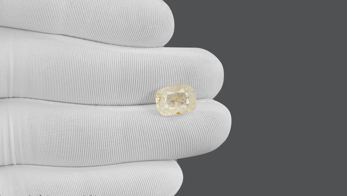 Natural White Sapphire 5.47 Carats