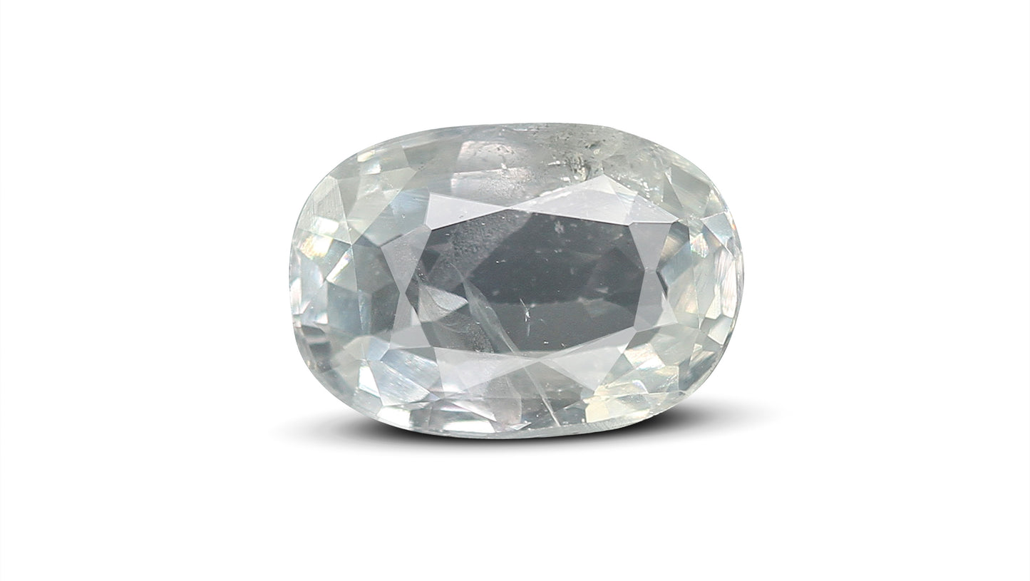 Natural White Sapphire 4.02 Carats