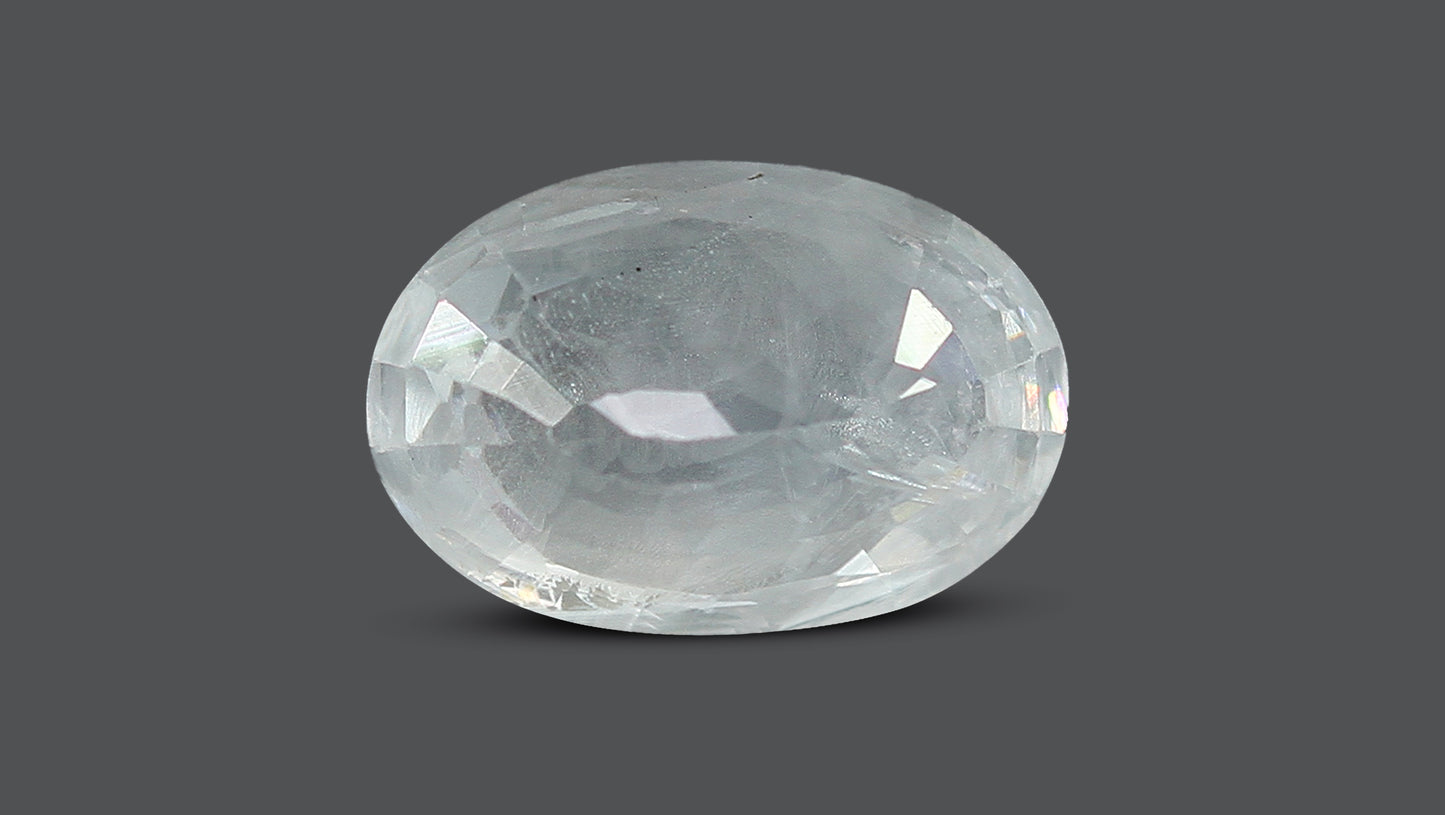 Natural White Sapphire 5.20 Carats