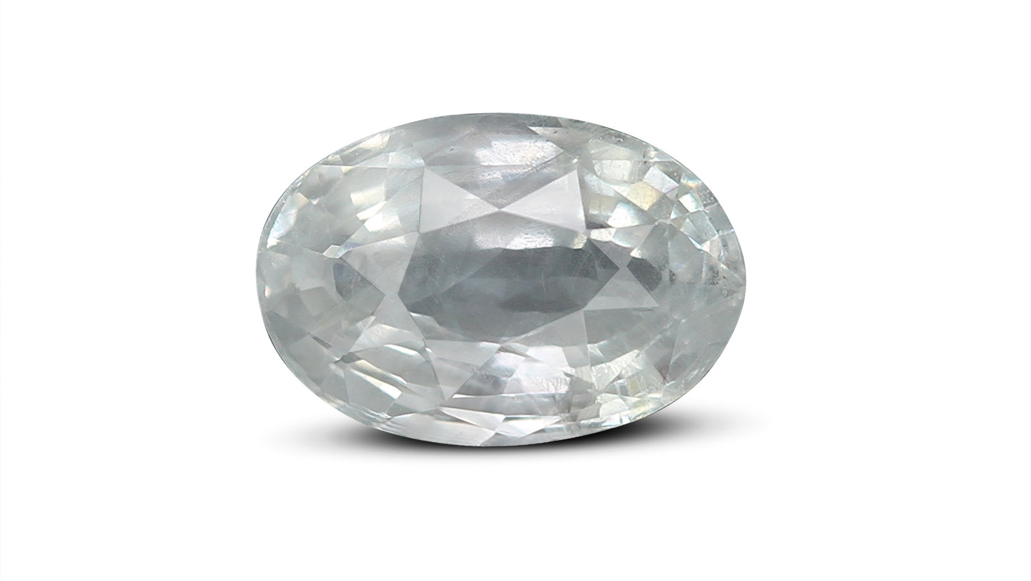 Natural White Sapphire 5.20 Carats