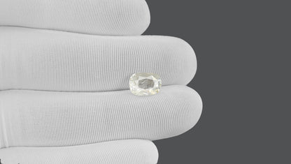 Natural White Sapphire 4.12 Carats