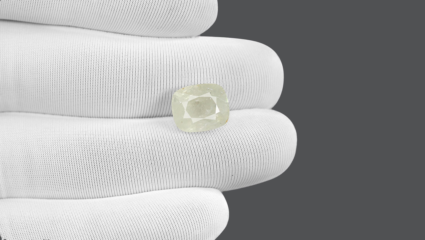 Natural White Sapphire 9.00 Carats