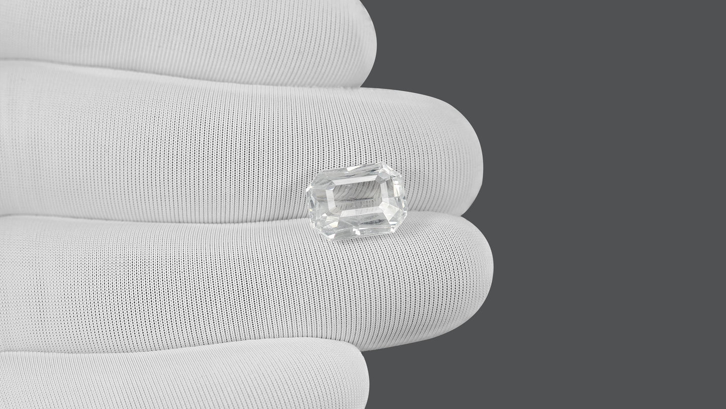 Natural White Sapphire 8.67 Carats