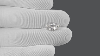 Natural White Sapphire 5.16 Carats