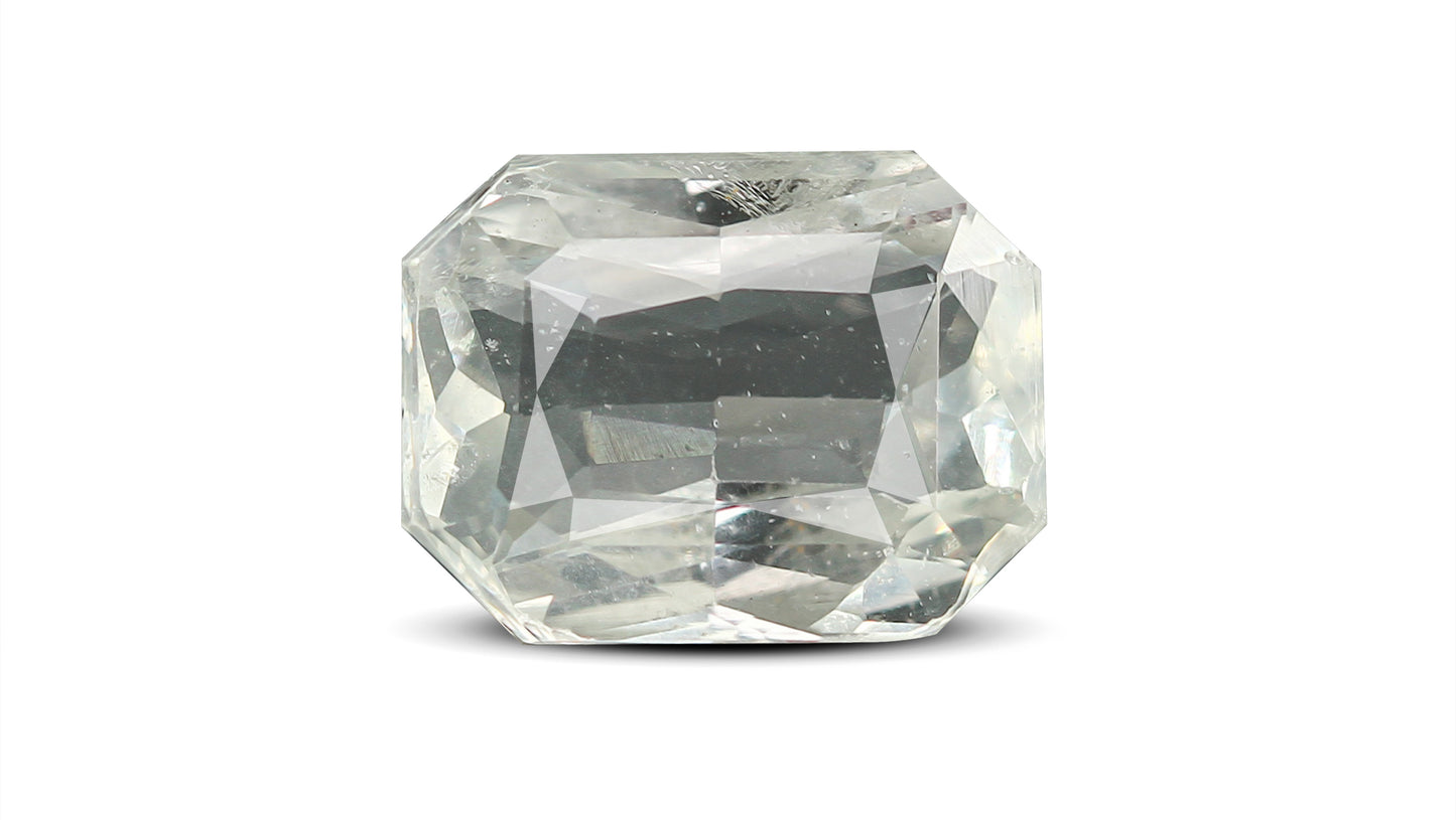 Natural White Sapphire 6.95 Carats