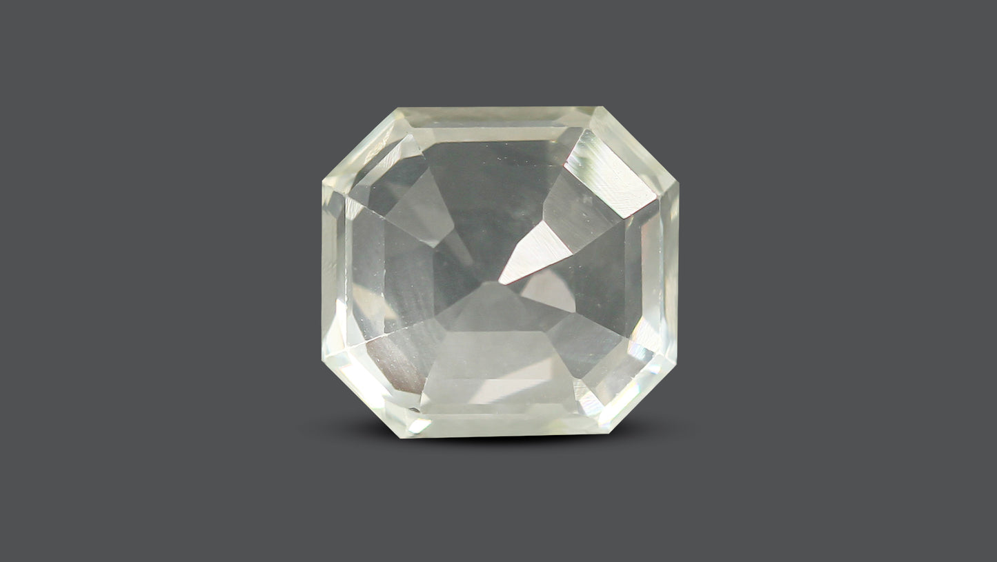 Natural White Sapphire 6.84 Carats