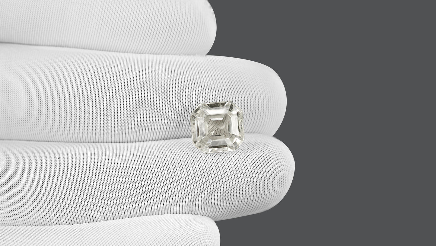 Natural White Sapphire 8.16 Carats