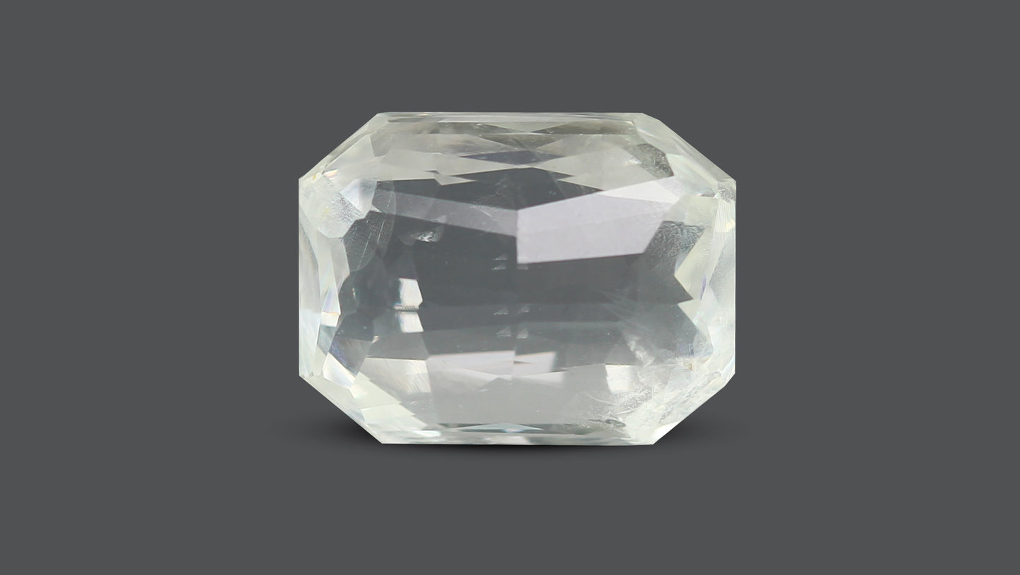 Natural White Sapphire 7.85 Carats