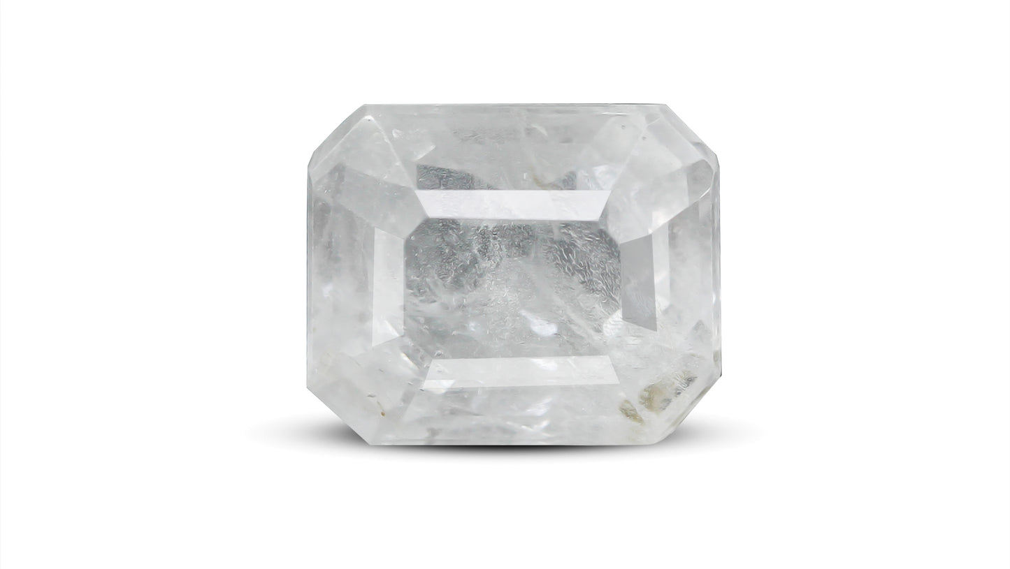 Natural White Sapphire 7.26 Carats