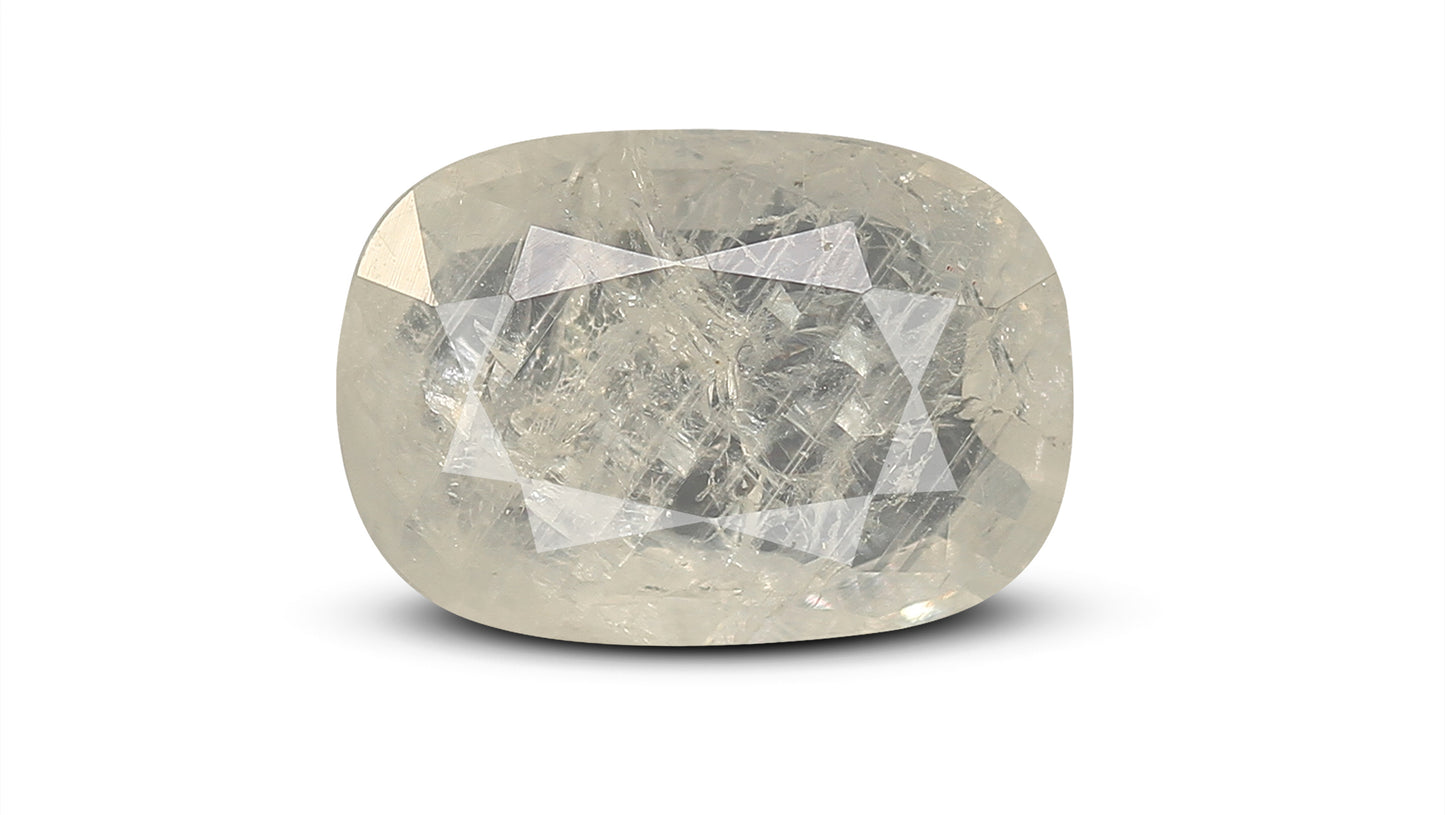 Natural White Sapphire 3.99 Carats