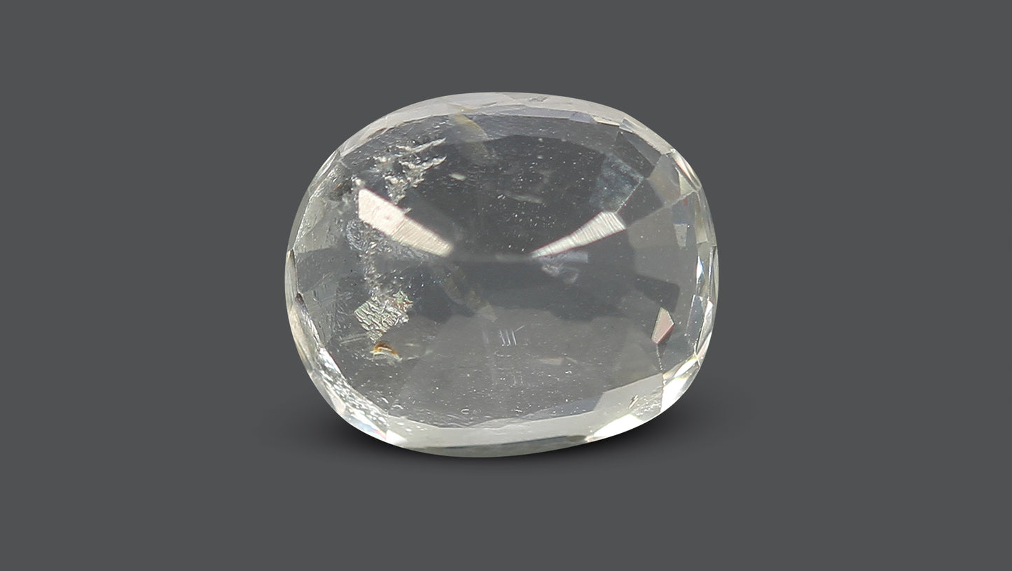 Natural White Sapphire 4.91 Carats