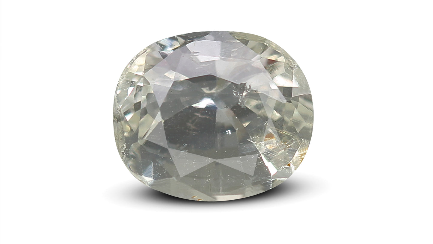 Natural White Sapphire 4.91 Carats
