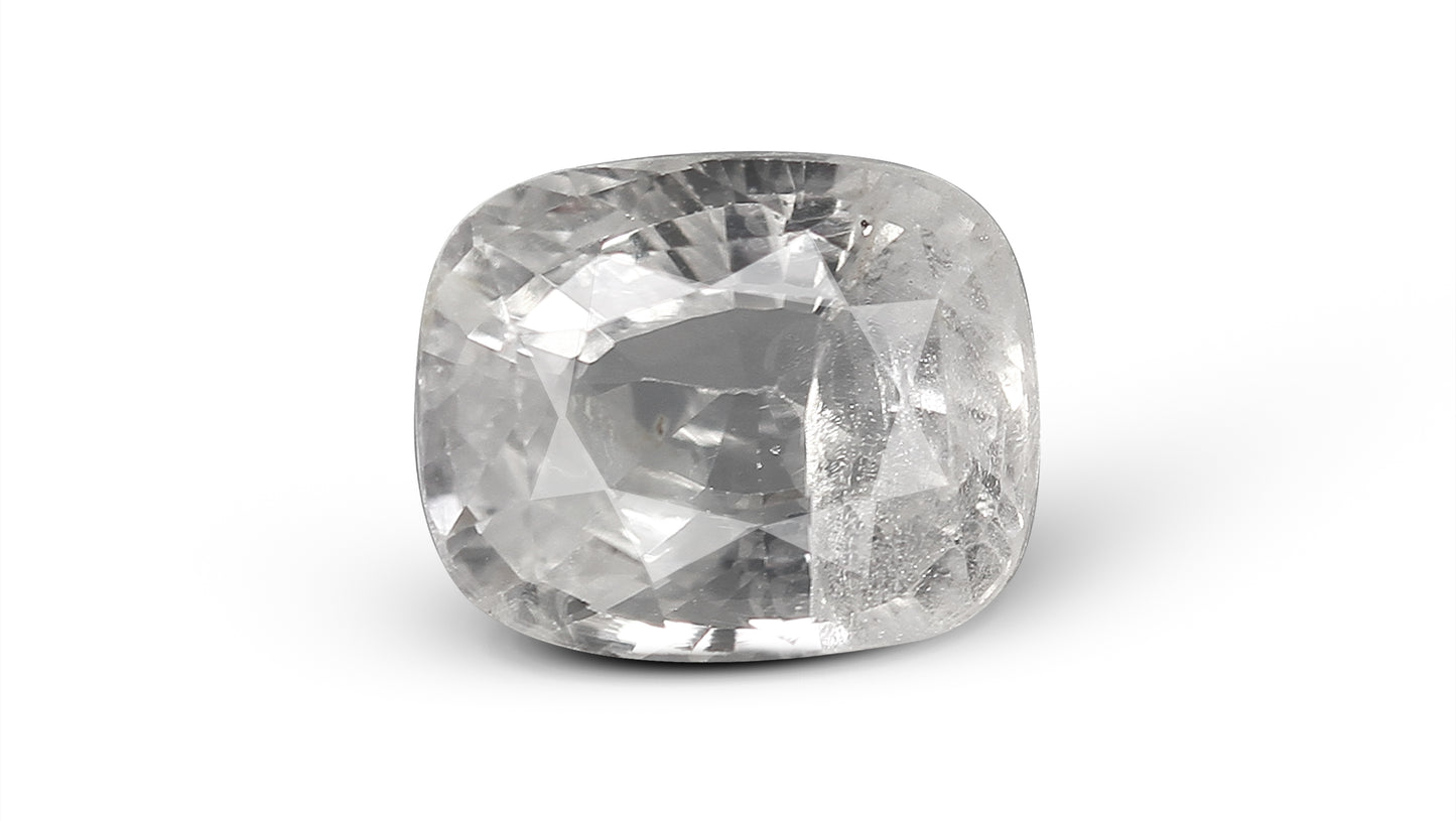 Natural White Sapphire 5.23 Carats