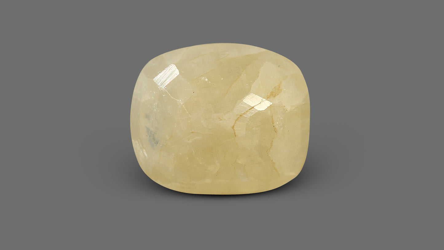 Natural Yellow Sapphire (Pukhraj) 10.14 Carats
