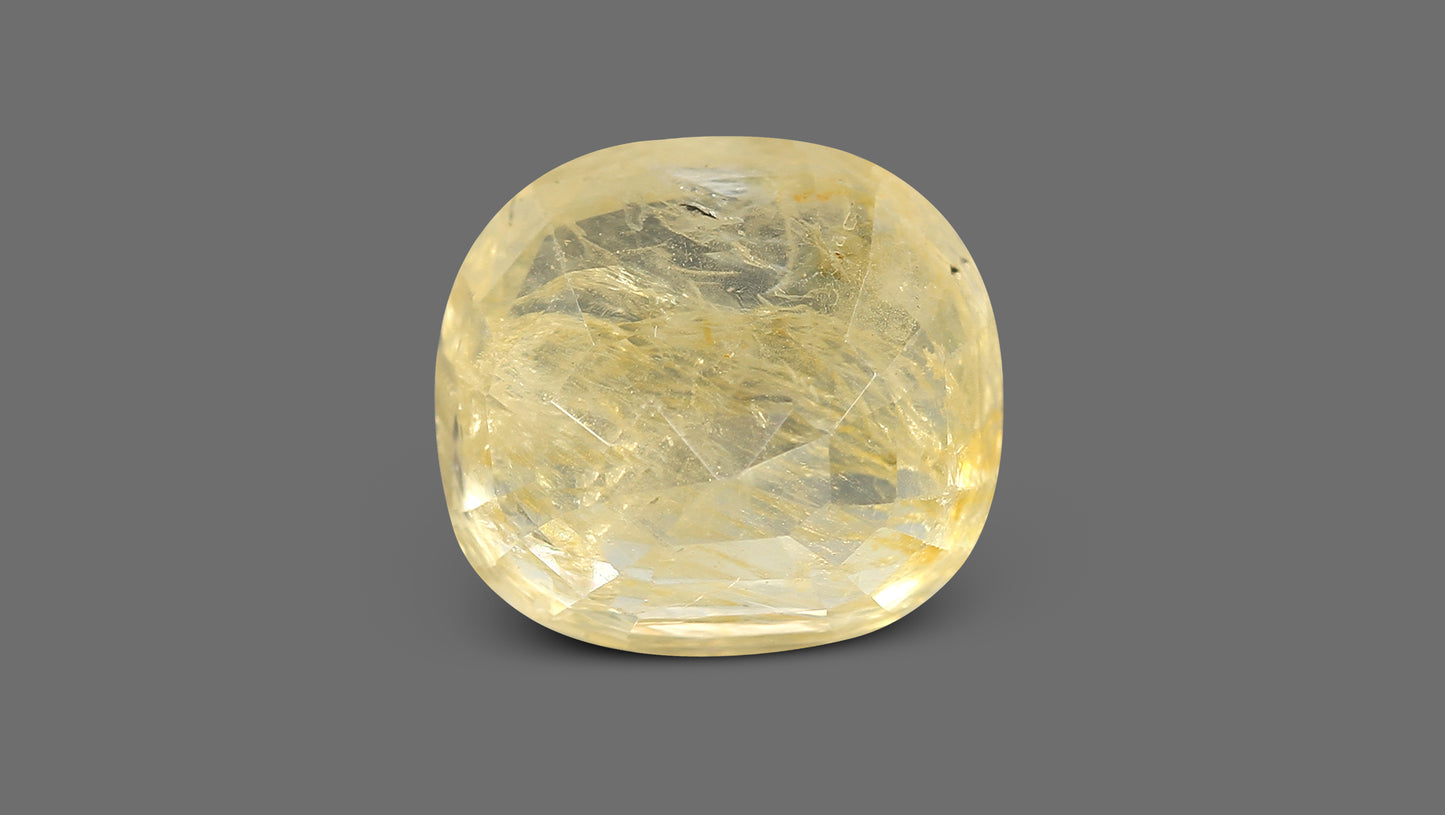 Natural Yellow Sapphire (Pukhraj) 10.15 Carats
