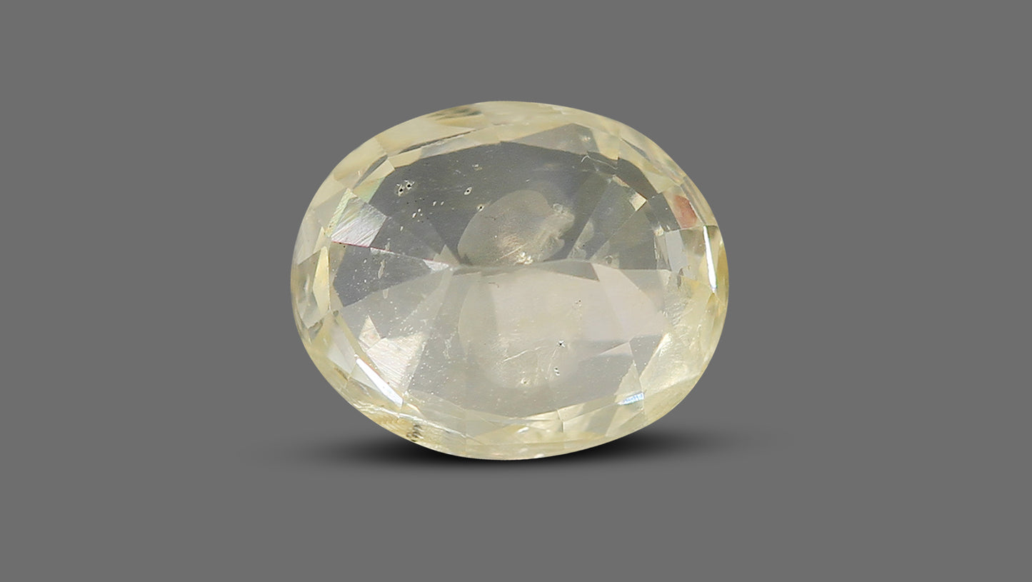 Natural Yellow Sapphire (Pukhraj) 4.17 Carats