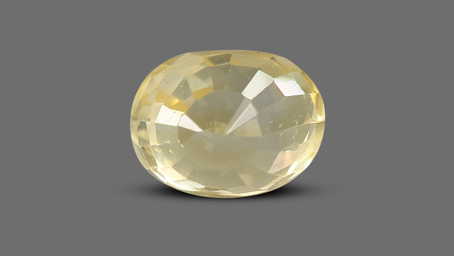 Natural Yellow Sapphire (Pukhraj) 4.50 Carats
