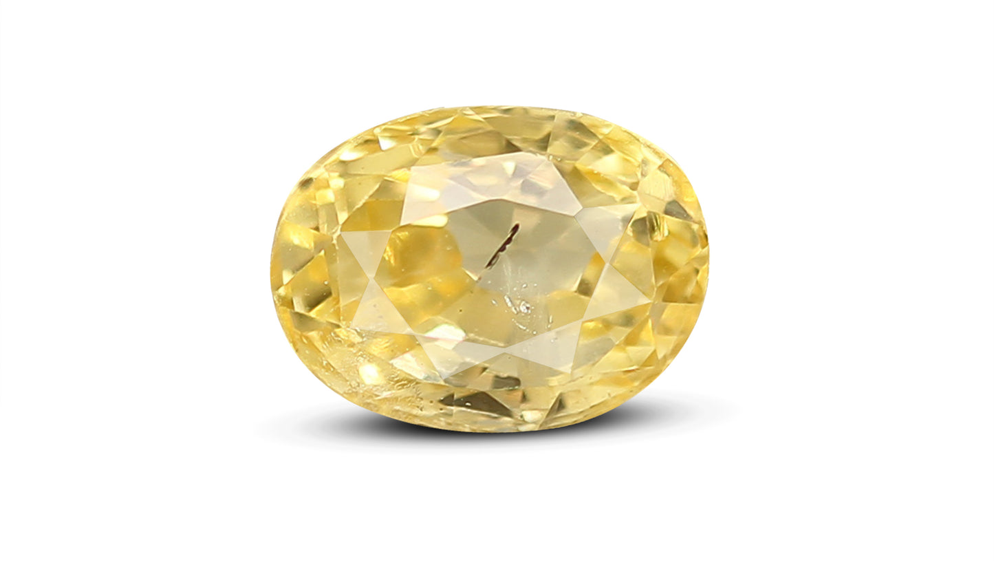 Natural Yellow Sapphire (Pukhraj) 2.36 Carats
