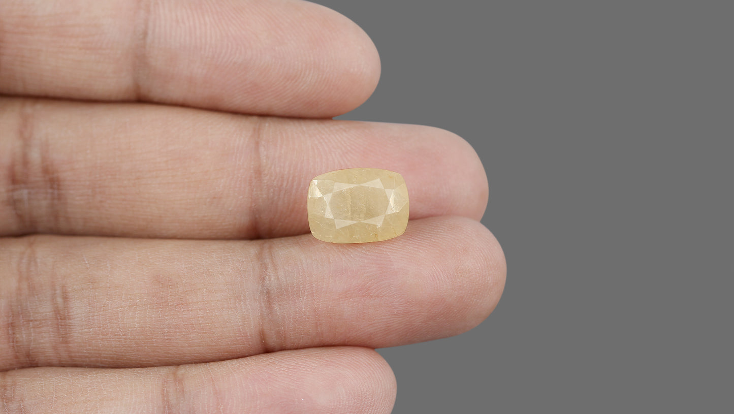 Natural Yellow Sapphire (Pukhraj) 10.19 Carats