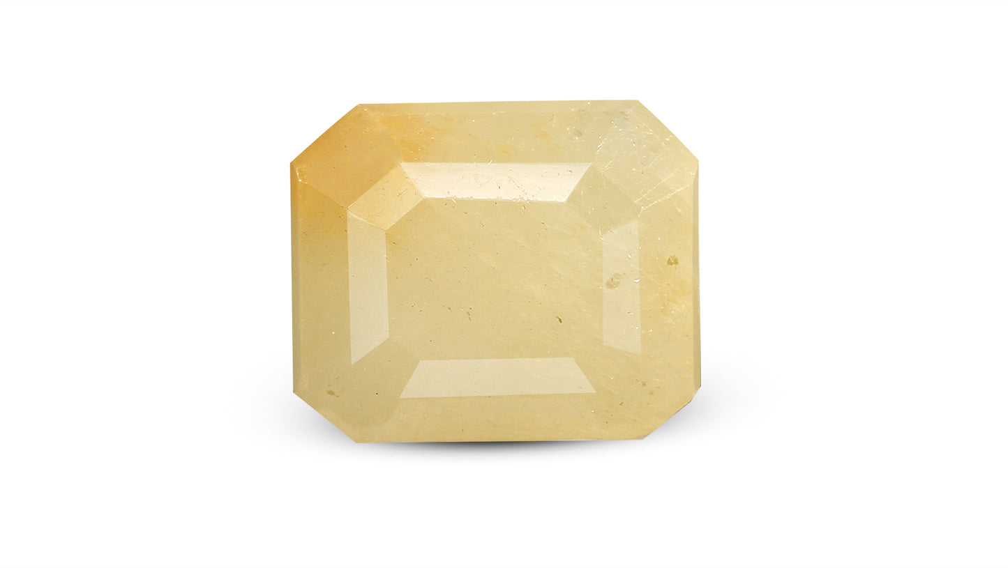 Natural Yellow Sapphire (Pukhraj) 10.14 Carats