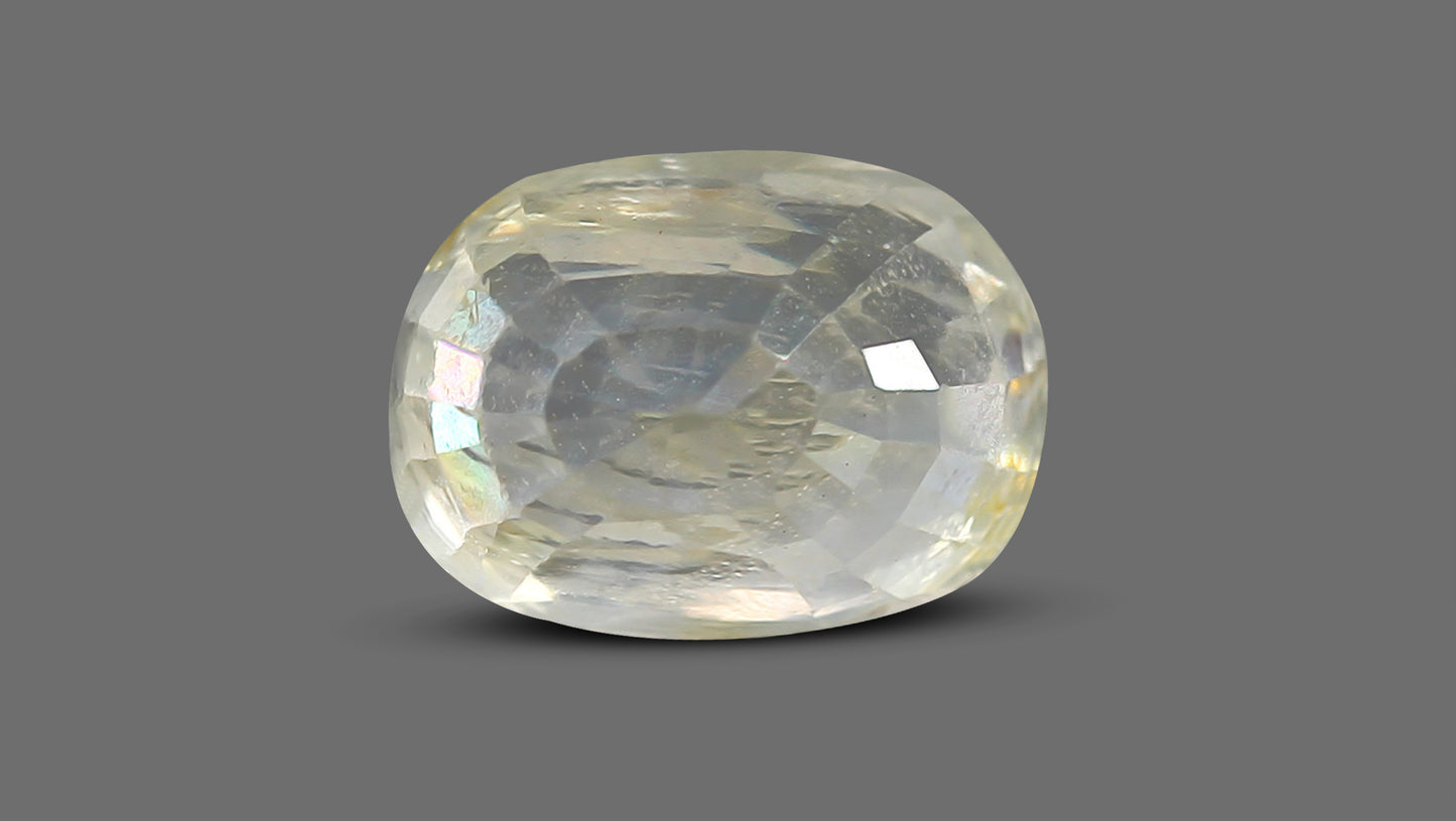 Natural Yellow Sapphire (Pukhraj) 4.16 Carats