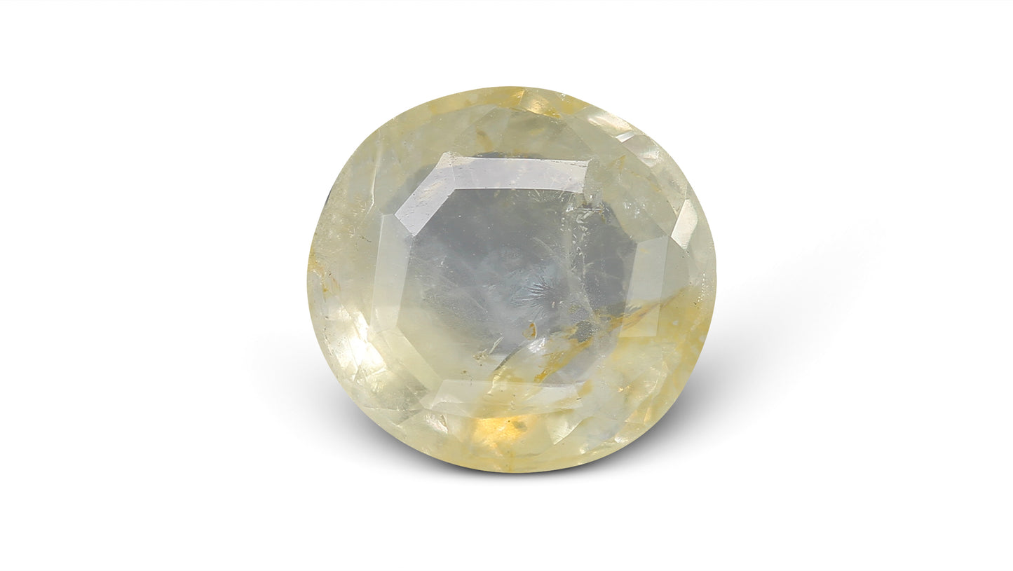 Natural Yellow Sapphire (Pukhraj) 8.96 Carats
