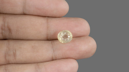 Natural Yellow Sapphire (Pukhraj) 7.41 Carats