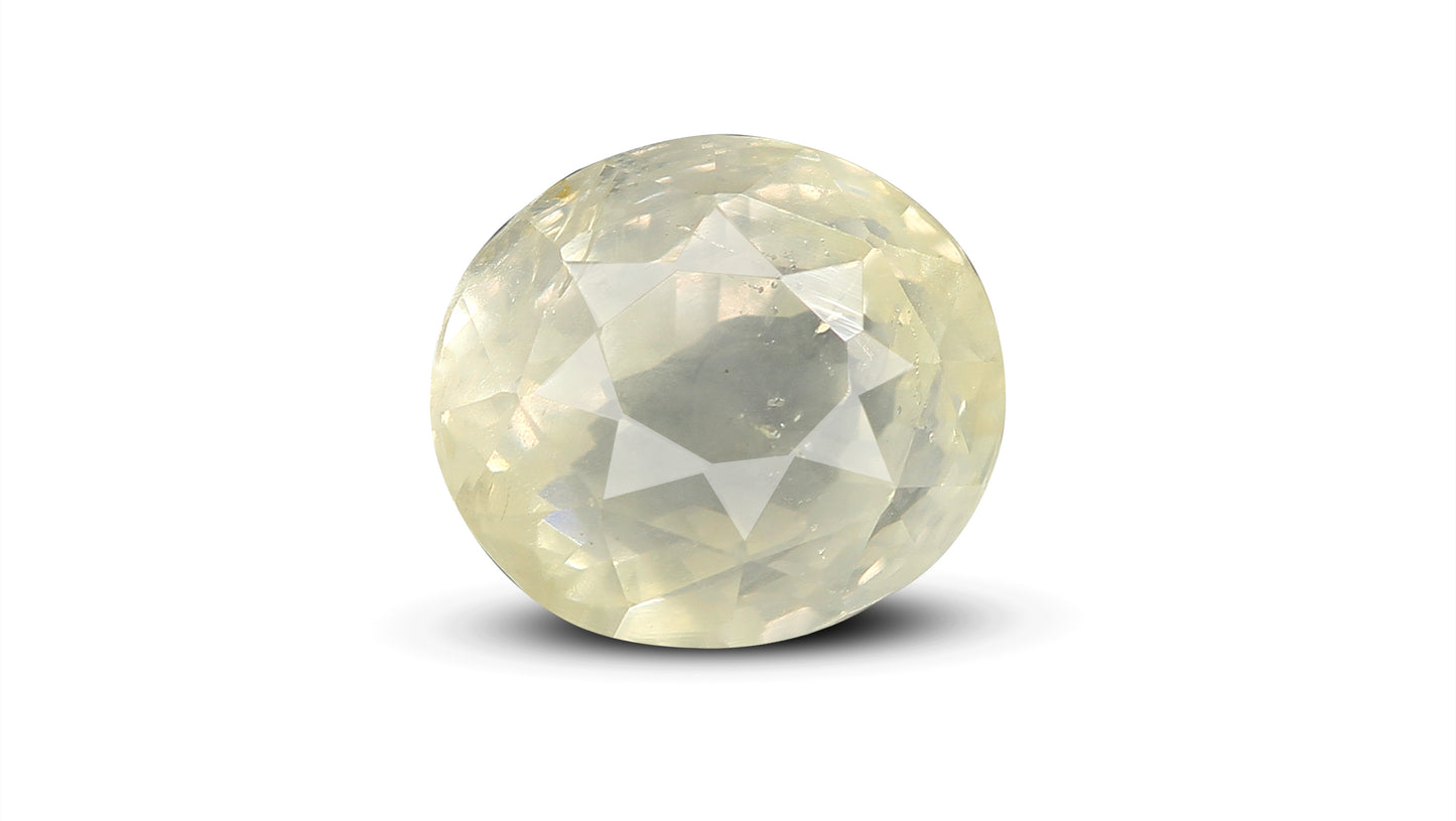 Natural Yellow Sapphire (Pukhraj) 7.41 Carats