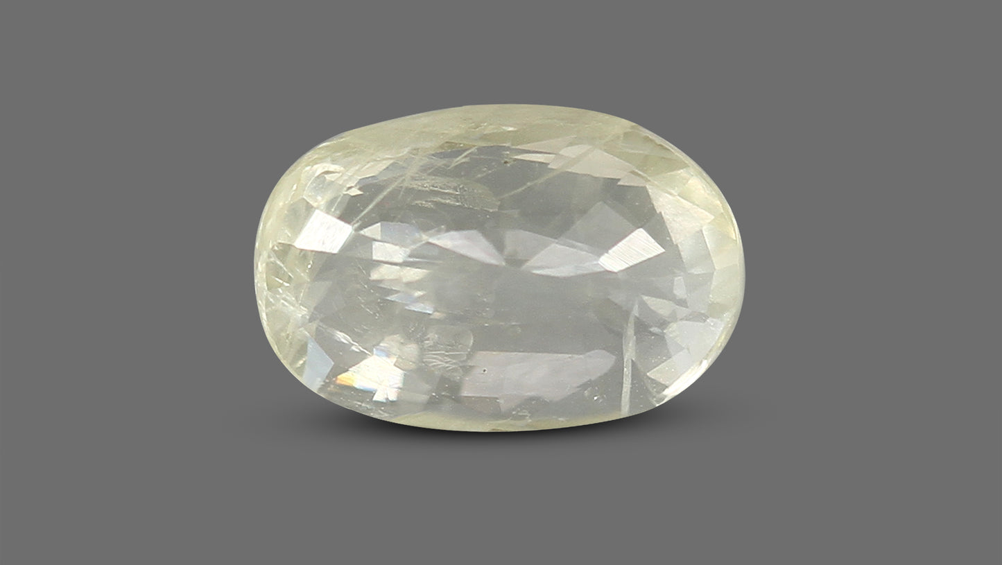 Natural Yellow Sapphire (Pukhraj) 4.61 Carats