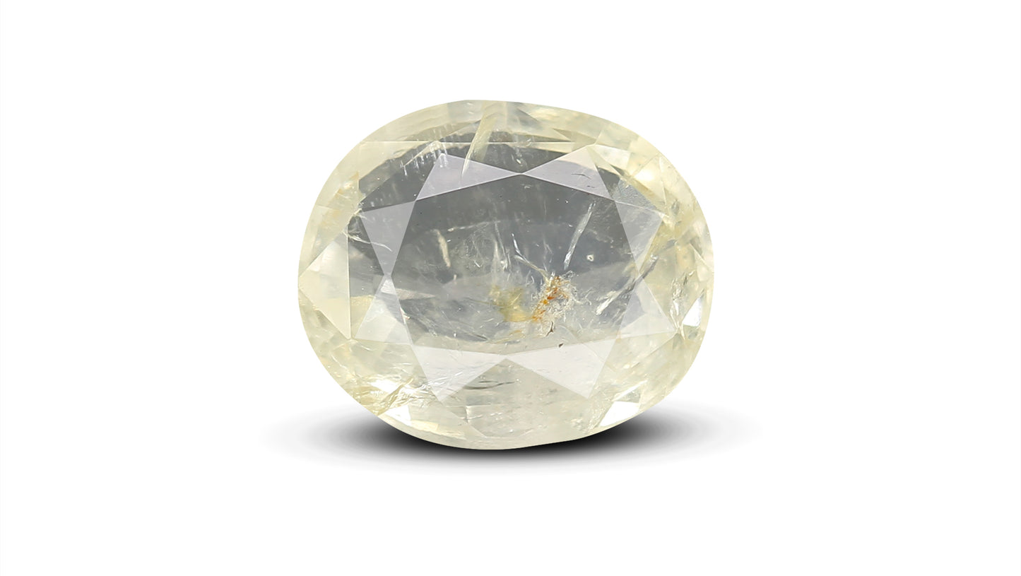 Natural Yellow Sapphire (Pukhraj) 4.75 Carats