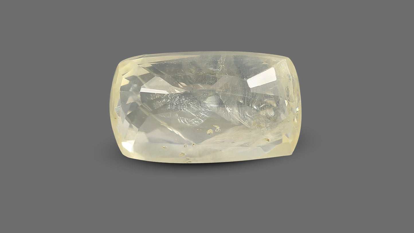 Natural Yellow Sapphire (Pukhraj) 7.25 Carats