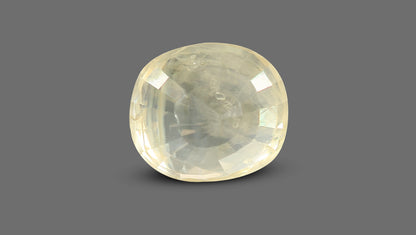 Natural Yellow Sapphire (Pukhraj) 7.72 Carats