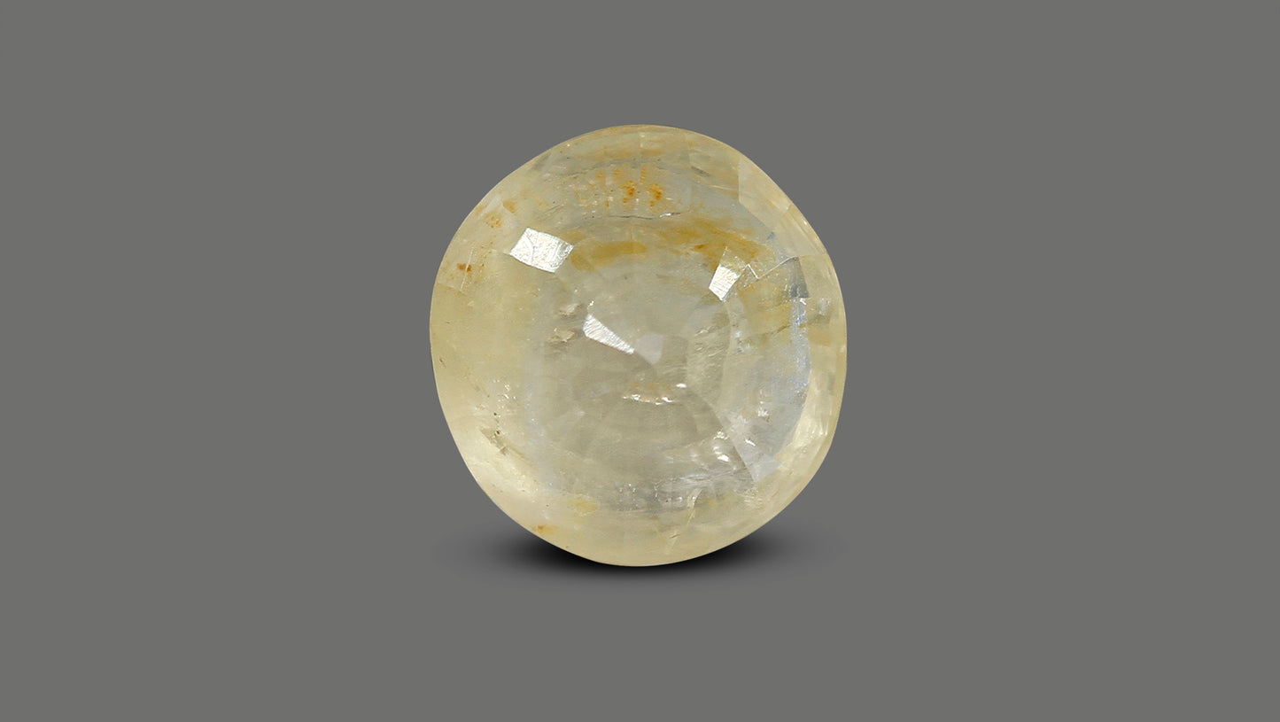 Natural Yellow Sapphire (Pukhraj) 7.44 Carats