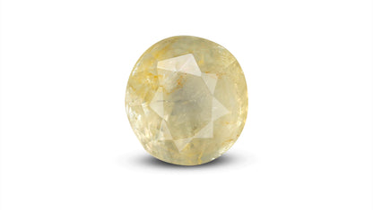 Natural Yellow Sapphire (Pukhraj) 7.44 Carats
